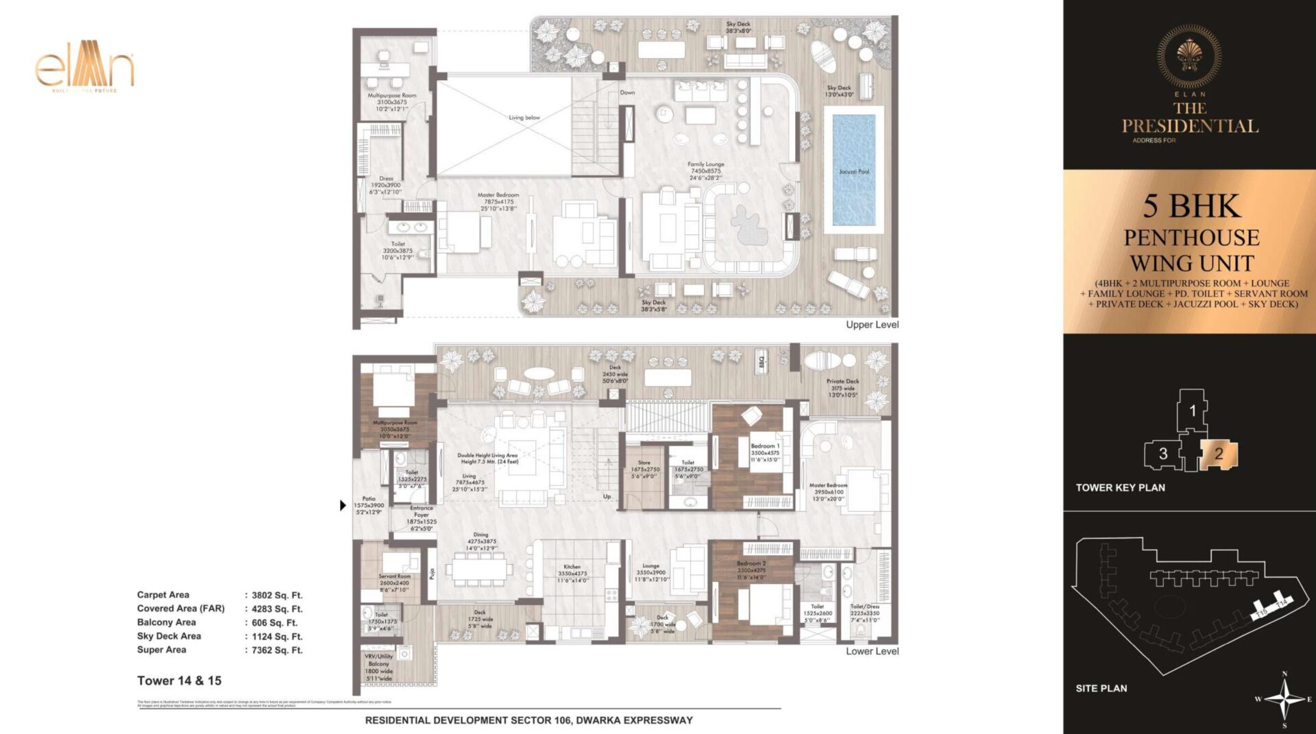 Elan the Presidential Floor Plan